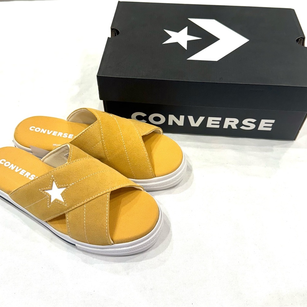 CONVERSE 567722C ONE STAR SANDAL SLIP WOMEN'S SOBA COLOR
